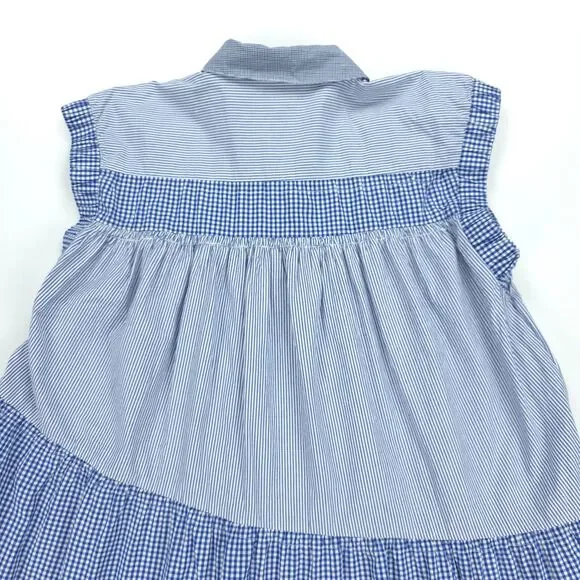 ANTHROPOLOGIE Pilcro Tunic Mini Dress Cottagecore Prairie Elevated Western Boho - Picture 6 of 9